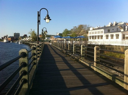 Riverwalk downtown Wilmington
