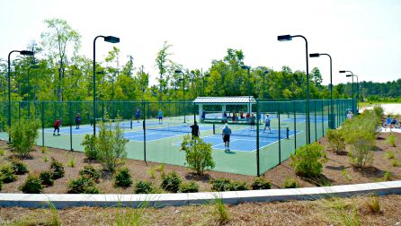 pickleball court