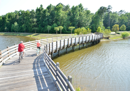 BIKING AT BRUNSWICK FOREST