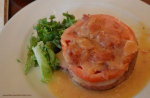 Plate of dinner
