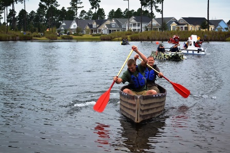 Brunswick Forest boat regatta