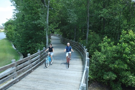 Brunswick Forest walking and biking