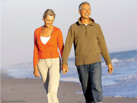 COUPLE AT BEACH