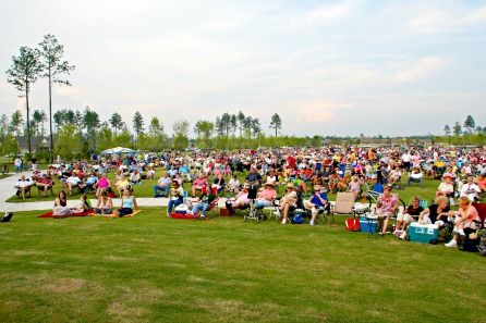 LAWN CROWD