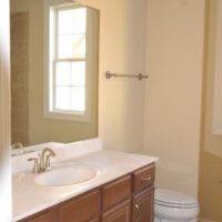 A guest bathroom of the Frenchmans Bay