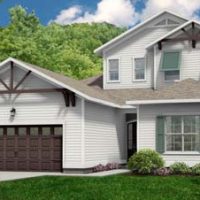 The Carot Bay at Brunswick Forest - front elevation 3