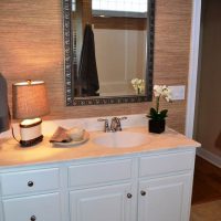 The guest bathroom of the St. Thomas at Brunswick Forest