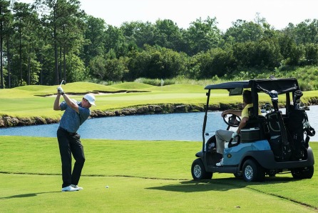 GOLF OVER WATER