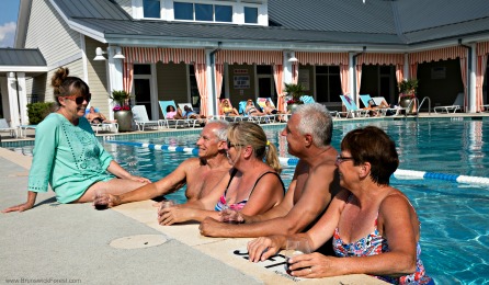 poolside