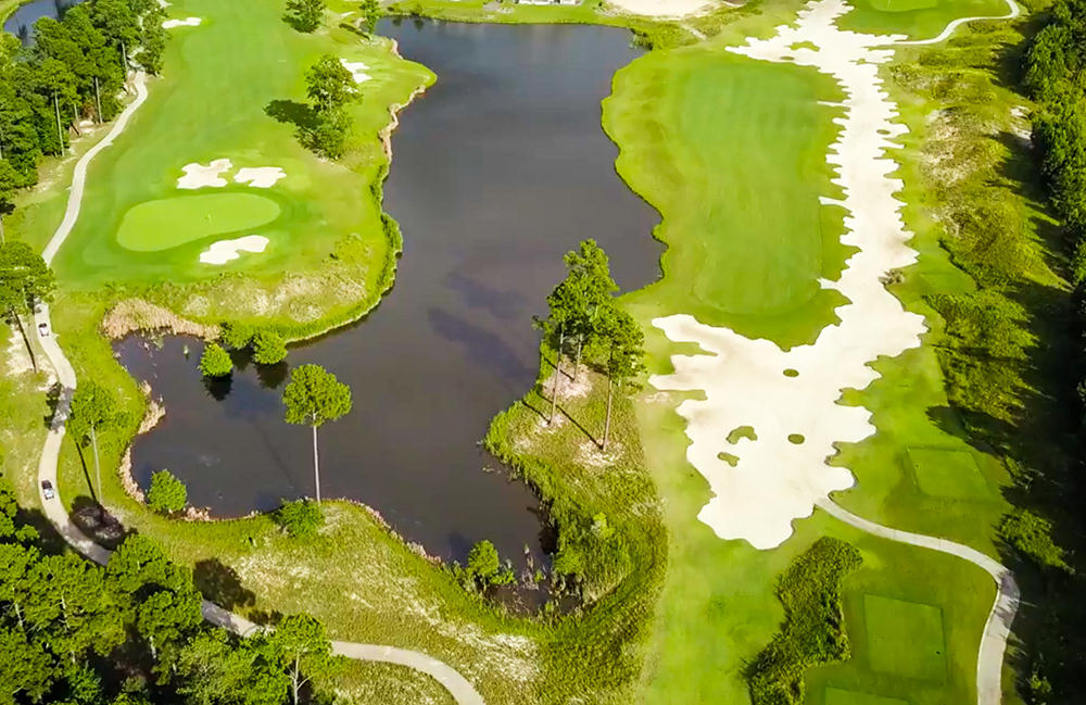 Aerial Photo of Cape Fear National Golf Course