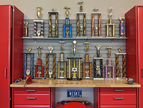 Bill Wisniewski's Trophy Case - Car Show Victories