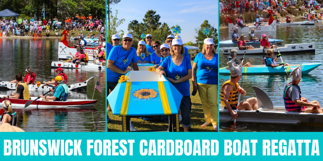 Brunswick Forest community members race in 10th annual Cardboard Boat